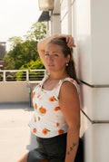 Peach Orchard Corset Top